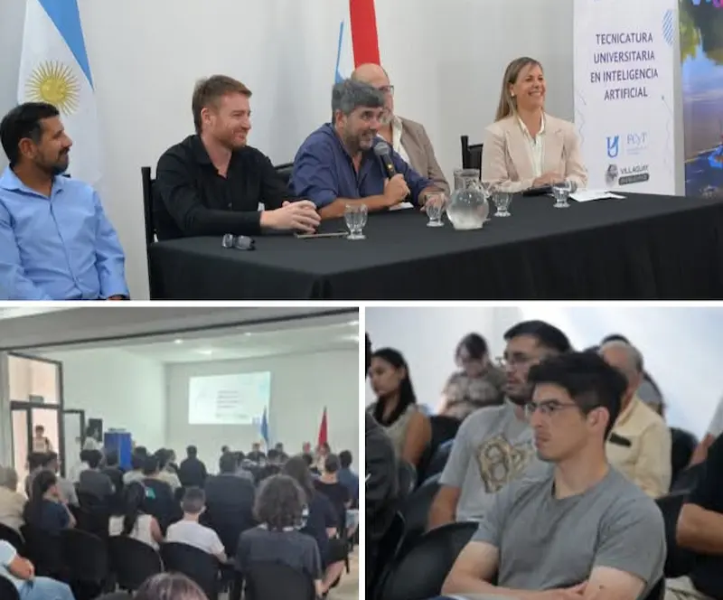 INICIARON LAS CLASES DE LA TECNICATURA UNIVERSITARIA EN INTELIGENCIA ARTIFICIAL EN VILLAGUAY